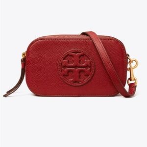 Tory Burch Miller Mini Leather Cross Body Bag